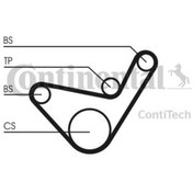 Resim CONTITECH KAYIS BALANS (099-190-(HYUNDAI H100 97/08 YM /MITSUBISHI L300 98/11/L200 98/04/KIA BONGO 04/11 