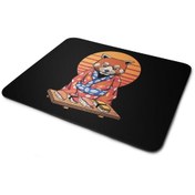 Resim WuW Sushi Yiyen Kimonolu Kırmızı Panda Mouse Pad 