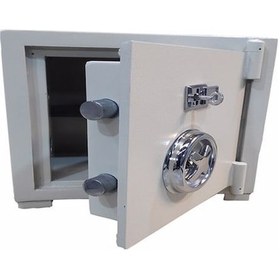 Resim MyWondry Depreme Dayanıklı Çelik Para Kasası 40 CM 7035 Beyaz 