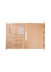 Resim Metal Askılı Personel Özlük Dosyası 8 Yapraklı 100 Lü Paket 
