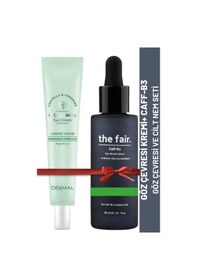 Resim Dermal Göz Çevresi Kremi Caff-B3 Göz Çevresi Bakım Seti 