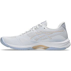 Resim Asics Netburner Ballistic Ff 4 Unisex Voleybol Ayakkabısı 1052a083-102 Beyaz Beyaz 