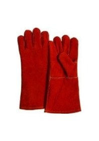 Resim Kaynakçı Eldiveni-kırmızı 