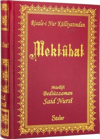 Resim Risale-i Nur Külliyatından Mektubat Rahle Boy - Vinlex - Orj... 
