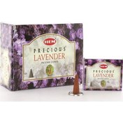 Resim Precious Lavender Aromalı Konik Tütsü 