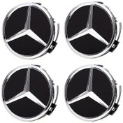 Resim 4x For Mercedes Jant Kapağı Yongtao 
