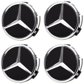 Resim 4x For Mercedes Jant Kapağı Yongtao 