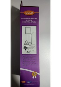 Resim Gold Vitrifiye Rezervuar İç Takım Doldurma Grubu Flatör Şamandıra Beyaz 