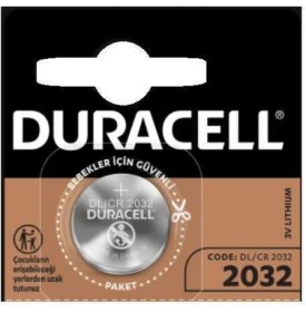 Resim Duracell Özel Lityum Düğme Pil 2032 