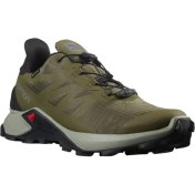 Resim Salomon Supercross 3 GTX 414539 Haki Erkek Outdoor Trekking Spor 