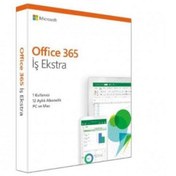 Resim Microsoft Office 365 İş Standart KLQ-00487 1 Yıllık Türkçe Kutulu Ofis Yazılımı 