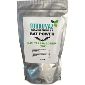 Resim 500 Gr.Turkuvaz Organik Mikron Toz Yarasa Gübresi (Yüksek Fosfor) 