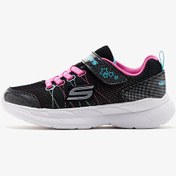 Resim Skechers Siyah - Çok Renkli Kız Çocuk Yürüyüş Ayakkabısı 303518L BKMT SNAP SPRINTS 2.0 