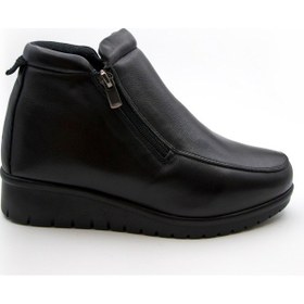 Resim Dr.Comfort Ortopedik Kadın Deri Bot Dr.4003 Siyah 