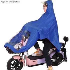 Resim Motosiklet Yağmurluk Panço Kalınlaşır Ve Yağmur Geçirmez Çift Erkek Ve Kadın Genel Panço Kum 