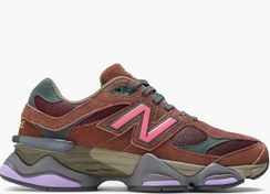 Resim New Balance 9060 Rich Oak Burgundy Kadın Sneaker 