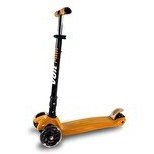 Resim Voit 3 Tekerlekli Işıklı Turuncu Scooter 
