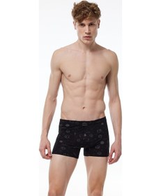 Resim Malabadi Desenli Modal Erkek Boxer 6 Adet 6m251 Renkli 