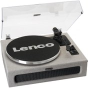 Resim Lenco LS-440GY Gri Kumaş Dahili Hoparlörlü Bluetooth Pikap 