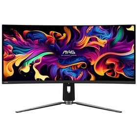 Resim MSI MAG 341CQP QD-OLED 34'' 0.03 MS 175 Hz Gamıng OLED Monitör 