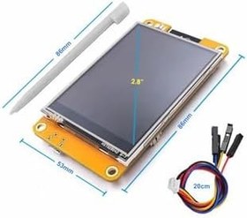 Resim Alkatronik ESP32-2432S028R 2.8 inch Rezistif Dokunmatik Tft Lcd Modül 240x320 Pixel Rgb Led Ldr Usb Uart IO Se 