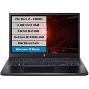 Resim ACER Nitro V 15 i5 13420H 8GB 512GB SSD RTX2050/4GB 144Hz FHD 15.6" W11 