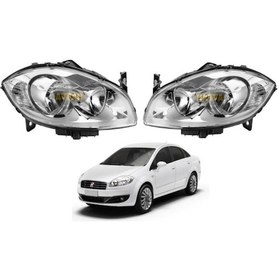 Resim Genel Markalar Ayfar Fiat Linea Sağ Sol Ön Far Takımı 20072014 N11.293 