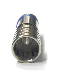 Resim Next Rg6 Sıkmalı F Konnektör Yaylı Kırmızı Renk 5 Adet 