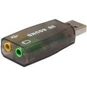 Resim Lidyahan Store 4504 5+1 Harici USB Ses Kartı 3.5mm Kulaklık Mikrofon Çevirici Dönüştürücü 