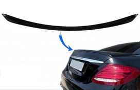 Resim Mercedes W213 E Serisi (2016-2019) Arası Uyumlu E63 Spoiler - Piano Black 