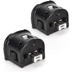 Resim Wii Uzaktan Kumandası İçin 2 Motion Plus Adaptör Sensörü, Wii Motion Plus Adaptörü P2025011063 Siyah İçin Motion Plus Adaptör Hızlandırıcı Değişimi 
