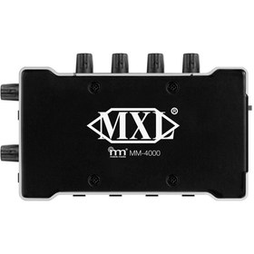 Resim MXL Microphones 15 0001 MM-4000 Digital Konferans Ses Mikseri + Mikrofon | Mobil Gazetecilik Seti 4 Kanal Giriş 