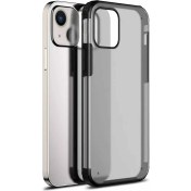 Resim Apple Iphone 13 Kılıf Frosted Frame Siyah Microsonic