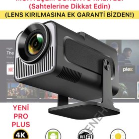 Resim Angenehm HY320 1080P 4K ULTRA HD Taşınabilir Projeksiyon SonVersiyon Android Wifi BT Akıllı Sinema Projektör 