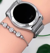 Resim TOUCHE WATCH Touche Dokunmatik Unisex Kol Saati Dokunmatik Ekran 3 Atm Su Geçirmez Gümüş zmtc003 
