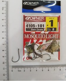 Resim Owner 4105 Musquito Light Black Chrome İğne No : 1 