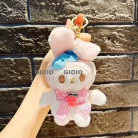 Resim Silver1 Karikatür Küçük Hediye Peluş Bebek Kolye Anahtarlık Çanta Kolye Aksesuarları (Yurt Dışından) 