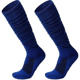 Resim Reedark Rugby Çorapları Mavi L/xl 43-47 Numara Pamuklu Spandexlu İçerikli Futbol Stili Mavi 