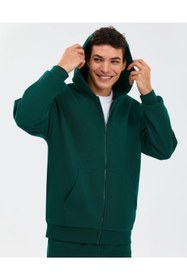 Resim Skechers S2610014 M Essential Full Zip Hoodie Sweatshirt Erkek Kapüşonlu Sweatshirt 