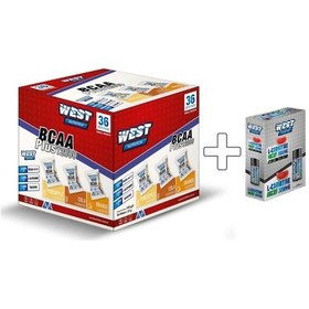 Resim West Nutrition Bcaa Plus L-Glutamin Taurin 36 Şase + Hediye 