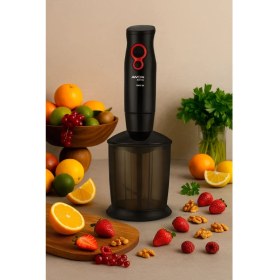 Resim 3'ü Bir Arada 1000W Blender Seti, Siyah, Güçlü ve Çok Fonksiyonlu Ev Aleti 