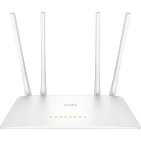 Resim Cudy WR1200 AC1200 Serisi Dual 2.4 5 GHz 4x5 DBI Anten1200 MBPS 5 Port Wi-Fi Router 