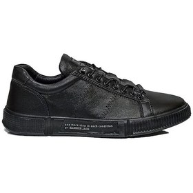 Resim Hammer Jack 102 20250 Basel Hakiki Deri Comfort Casual Ayakkabı Beyaz - Siyah | Unisex 