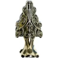 Resim Lükens Sandık Ayağı, Kutu Ayak 4 cm - Nikel 