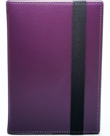 Resim essida Everest 7" Tablet Çift Kamera 7 Hd Panel 512 Ddr3 Tablet Standlı Tablet Kılıfı - Mor Uyumlu 