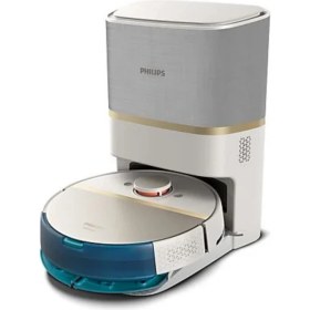 Resim Philips 7000 Serisi Homerun Aqua Islak Kuru Robot Süpürge, Otomatik Boşaltma Istasyonlu, Homerun, XU7100/02 