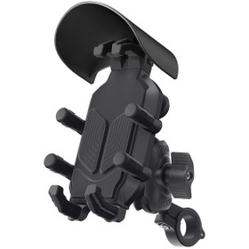 Resim Vkemall Motosiklet Telefon Tutucu Titreşim Sönümleyicili Hırsızlık Önleyici Motosiklet C 