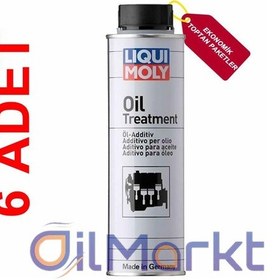 Resim Liqui Moly Oil Treatment 300 Ml Motor Yağ Bakımı Katkısı 6 Adet 
