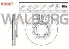 Resim HYUNDAI STAREX 2,4i ÖN FREN DİSKİ 254X24MM 1997-2007 (VEKA) 