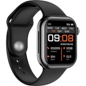 Resim Sonreir Watch S 10 Pro Max 45MM Siyah Akıllı Saat - 7 Kordonlu Arama Yapabilen, Iphone, Huawei, Uyumlu 8,9 
